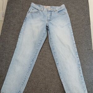 Vtg 80's RIFLE Light Wash Women's Straight-Leg Jeans Sz 11